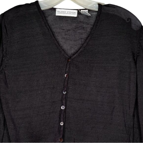 Valerie Stevens Cardigan Sweater - Picture 2 of 6